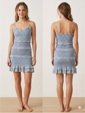 Sim & Sam Rayon Fabric Dress Size M
